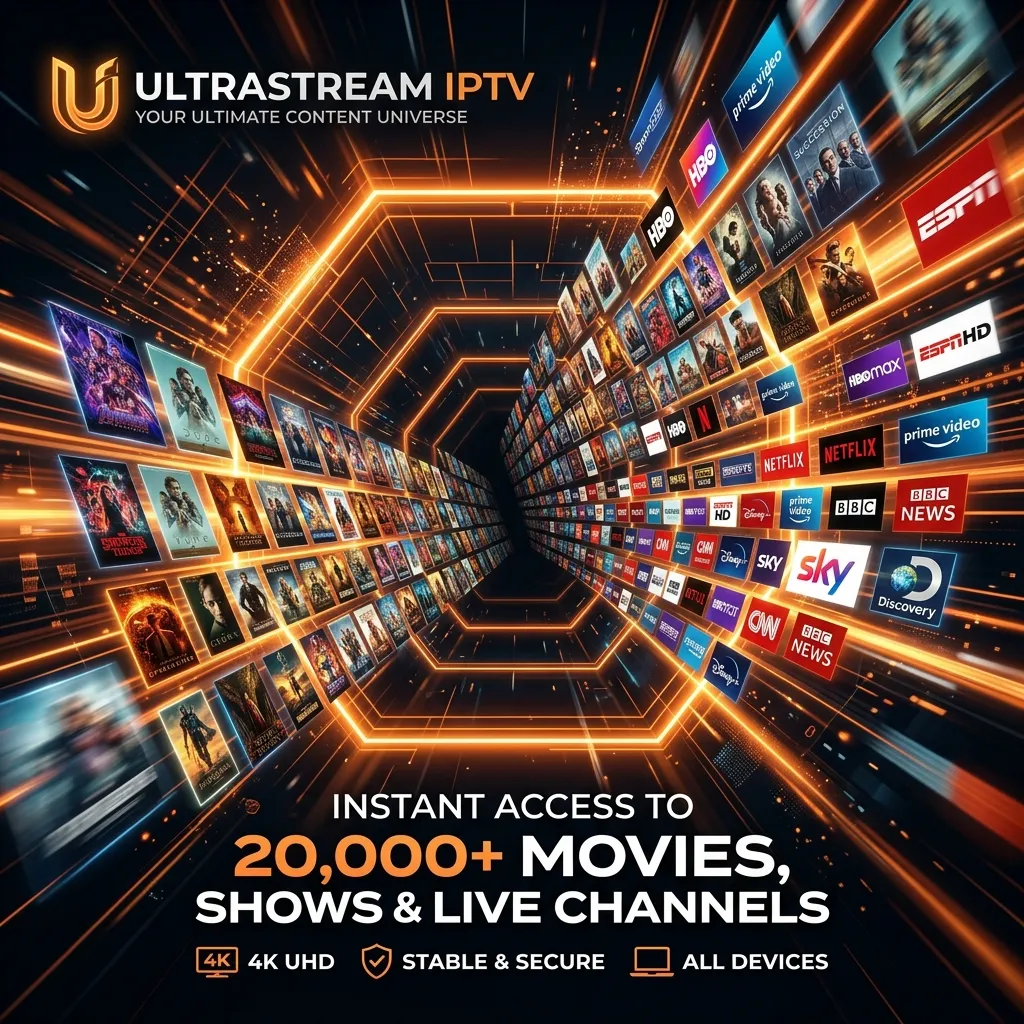 +50,000 Live Channels & VODs